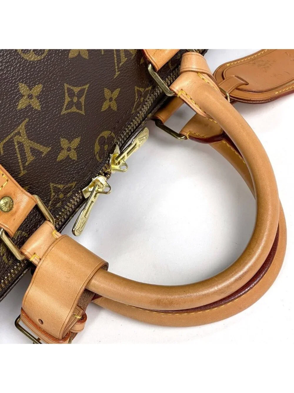 Louis Vuitton Keepall 50 Boston Bag Monogram Brown